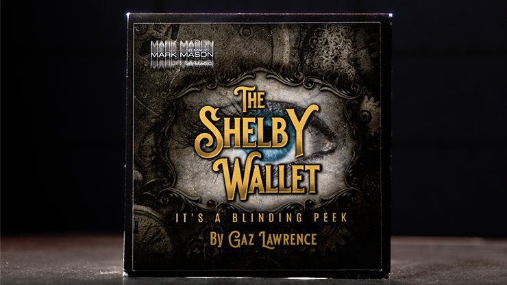 Shelby Wallet (Gimmicks and Online Instructions) by Gaz Lawrence and Mark Mason - Trick-SALE