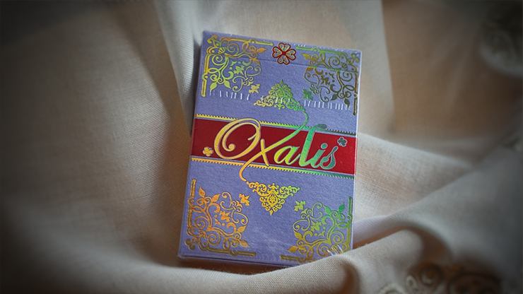 Oxalis V3 Purple Holo Special Edition Playing Cards-SALE