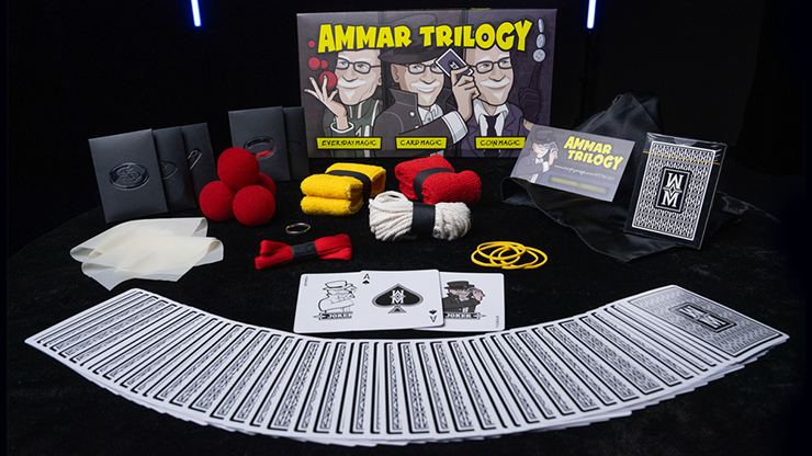 AMMAR TRILOGY SET (Gimmicks and Online Instructions) by Michael Ammar & Murphy's Magic - Trick-SALE