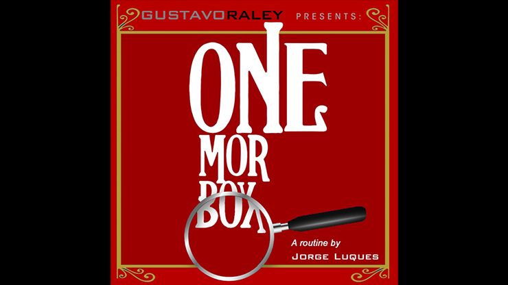 ONE MORE BOX RED (Gimmicks and Online Instructions) by Gustavo Raley - Trick-SALE