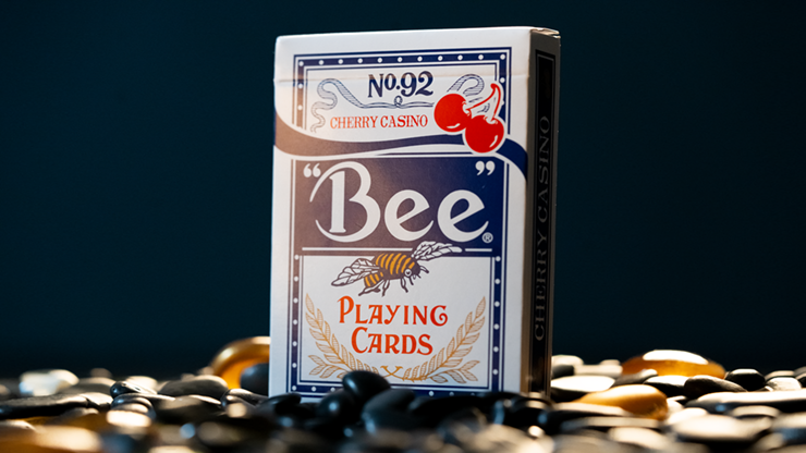 Limited Bee X Cherry (Blue) Playing Cards-SALE
