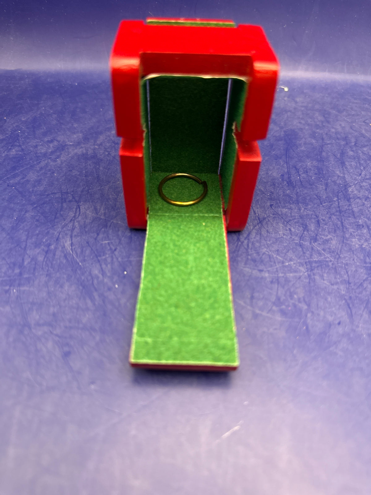 Kenard Mystery Box Magic Trick - Ring On Wand Penetration Made In India
