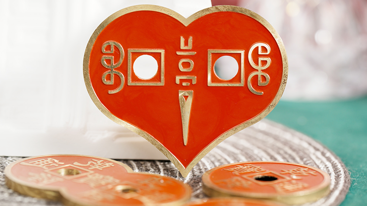 Mirror Heart Red by N2G & Ken Tsoi (Gimmicks and online instructions) - Trick-SALE