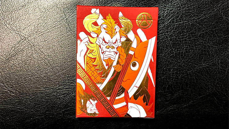 Bull Demon King Craft (Confusion Red) Playing Cards-SALE
