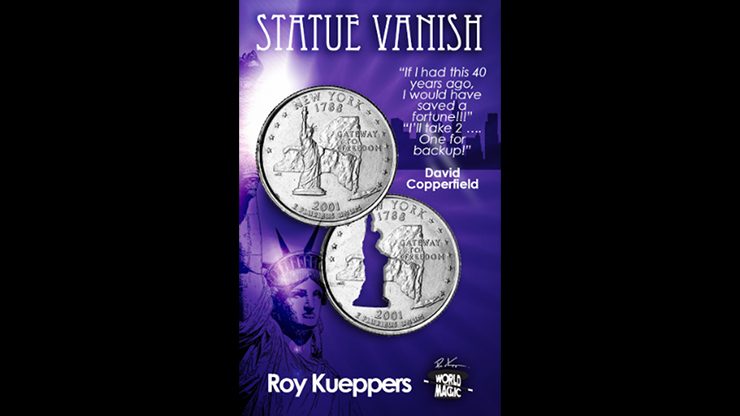 Statue Vanish (Gimmicks and Online Instructions) by Roy Kueppers - Trick-SALE