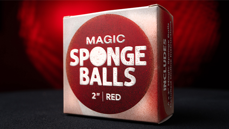 Magic Sponge Balls 4PK RED 2" by Murphy's Magic-SALE