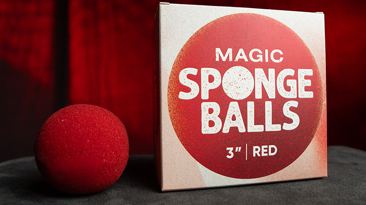 Magic Sponge Balls 4PK RED 3" by Murphy's Magic-SALE