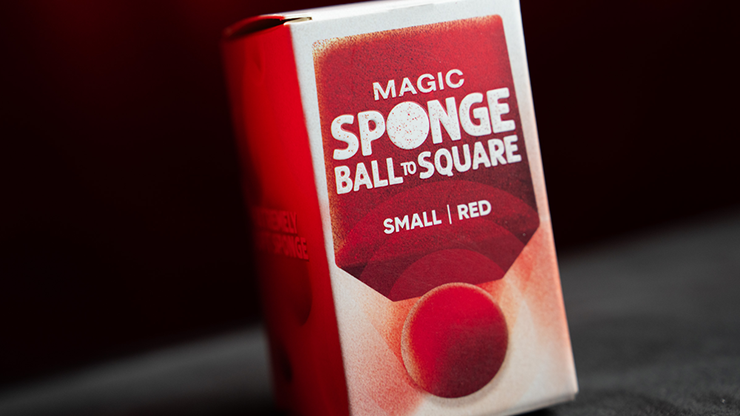 Magic Sponge Ball to Square RED by Murphy's Magic-SALE