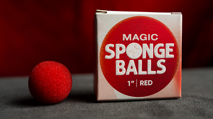 Magic Sponge Balls 50PK RED 1" by Murphy's Magic-SALE