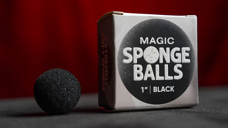 Magic Sponge Balls 50PK BLACK 1" by Murphy's Magic-SALE