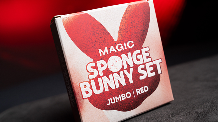 Magic Sponge Bunny Rabbit Set (Red) by Murphy's Magic-SALE