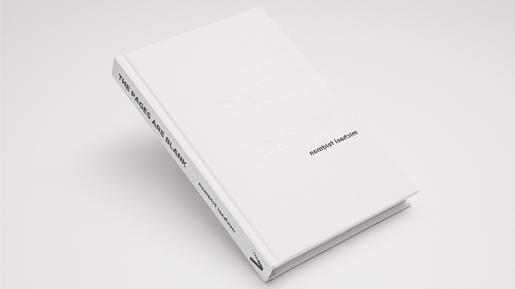 The Pages Are Blank by Michael Feldman - Book-SALE