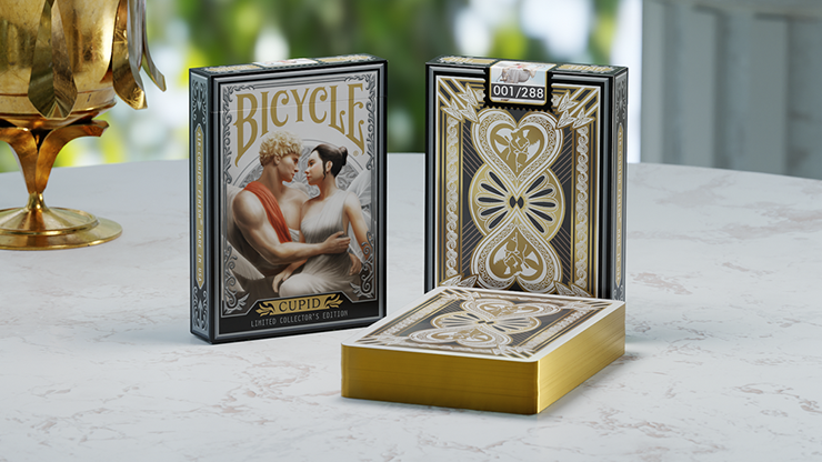 Limited Gilded Bicycle Cupid (Numbered Seal) Playing Cards-SALE