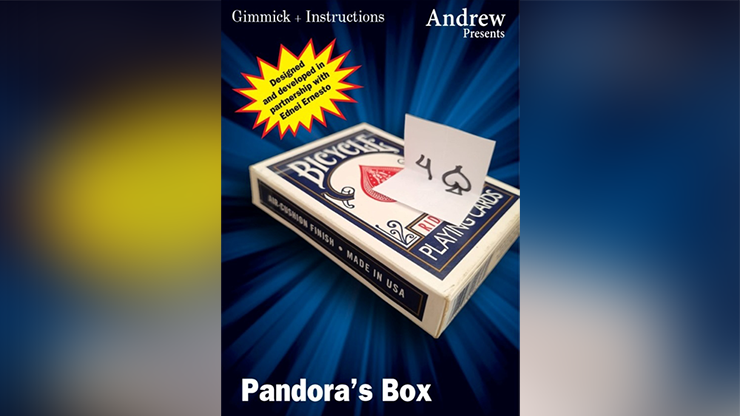 PANDORA'S BOX (Red) by Andrew Presents and Ednei Ernesto-SALE