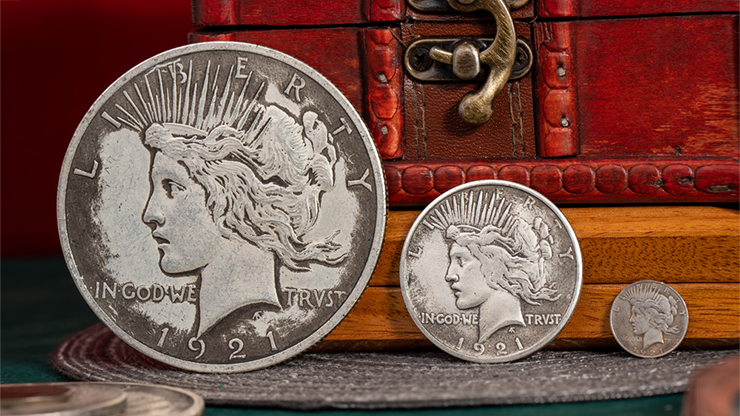 Mini Peace Dollar (Pack of 5 coins) by N2G-SALE