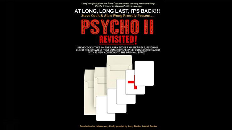 Larry Becker's Psycho II 2.0 by Steve Cook and Alan Wong-SALE