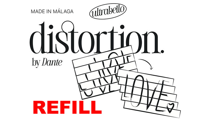 Distortion (Refill, 25 pieces) by Dante and Ultrabello-SALE