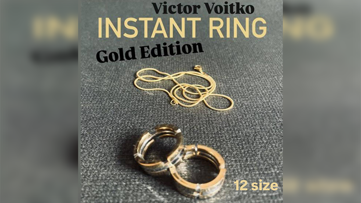 Instant Ring (silver/gold, Size 12) by Viktor Voitko-SALE