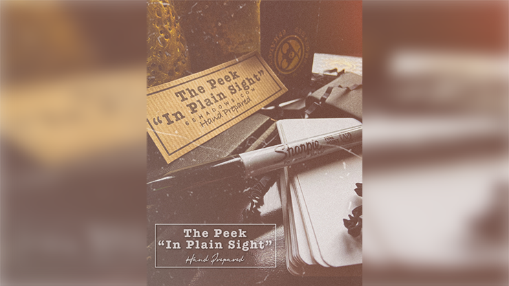 The Peek- In Plain Sight by Casper Ryan-SALE