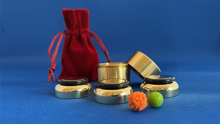 Three Shell Game (Brass) by Leo Smetsers-SALE
