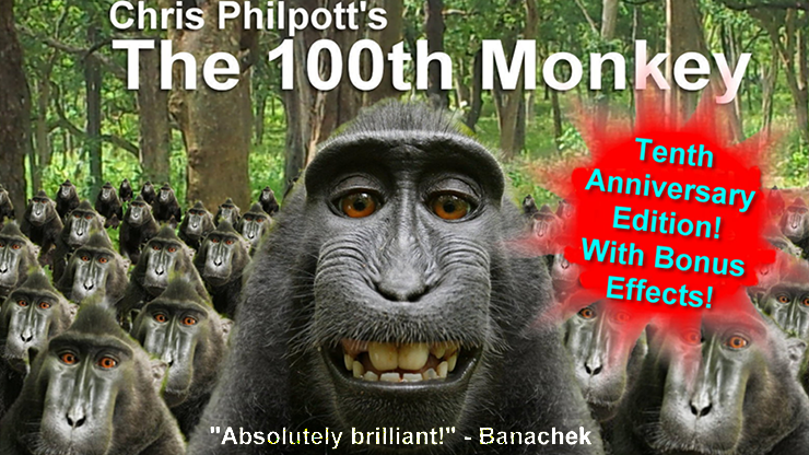 10th Anniversary 100th Monkey by Chris Philpott-SALE