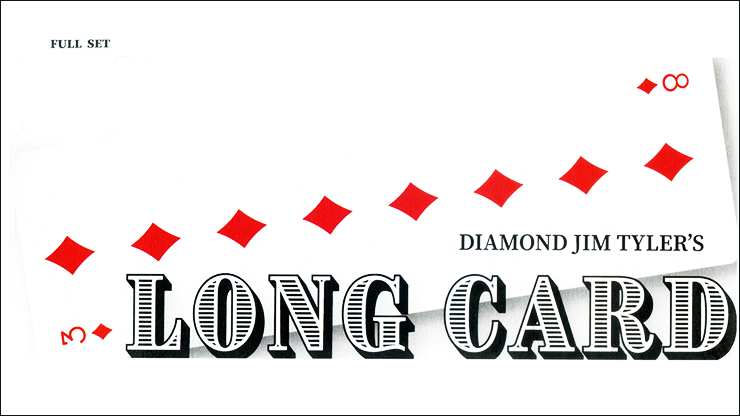 Long Card (Set) by Diamond Jim Tyler-SALE