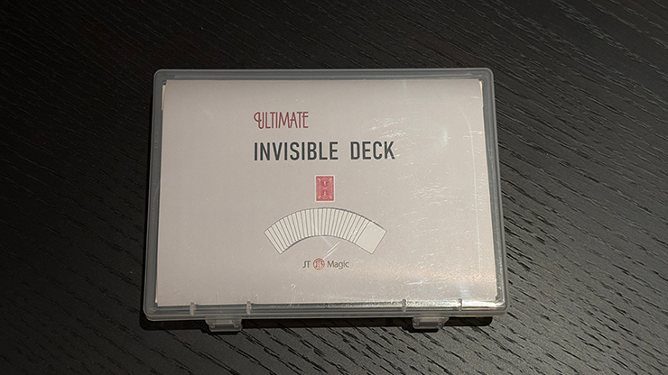 Ultimate Invisible Deck by Sway Liu and JT Magic (Blue)-SALE