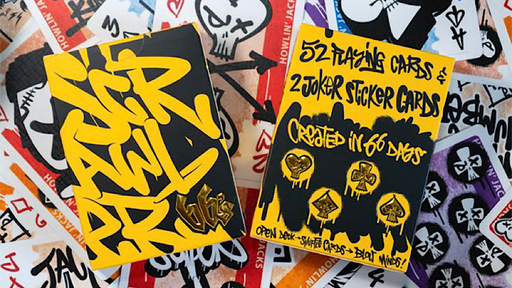 Scrawler 66's Playing Cards by Howlin' Jacks-SALE
