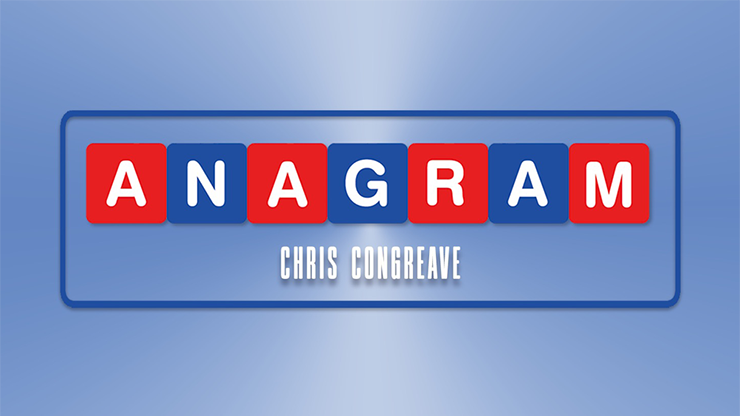 Anagram by Chris Congreave-SALE