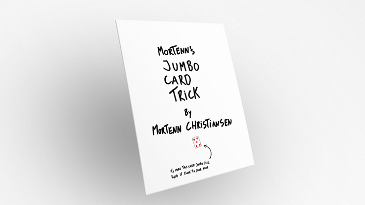 Mortenn's Jumbo Card Trick by Mortenn Christiansen-SALE
