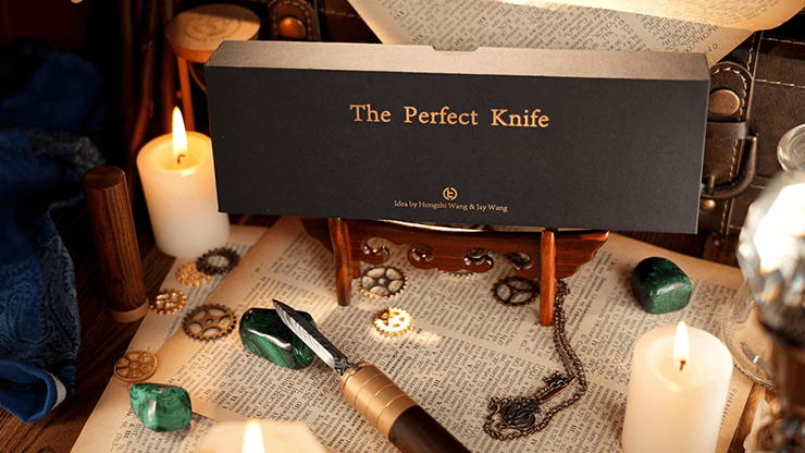 The Perfect Knife by Hongzhi Wang, Jay Wang, & TCC Magic-SALE