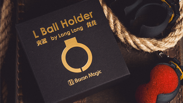 L Holder (Double Ball) by Long Long & Bacon Magic-SALE