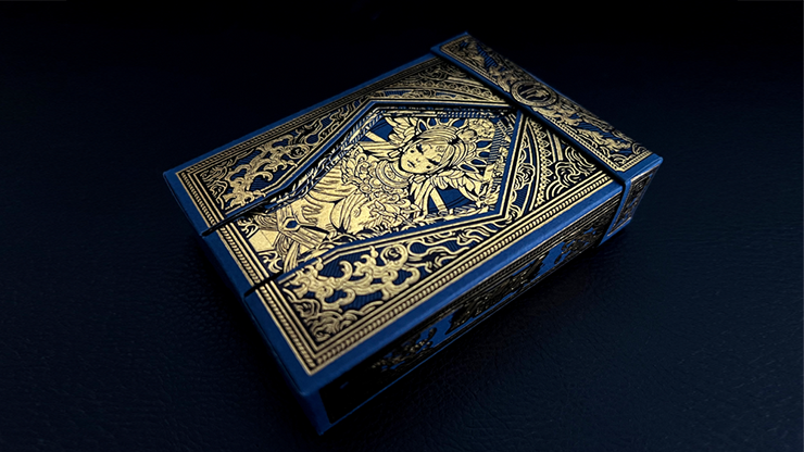 Asura Deluxe Blue Playing Cards-SALE
