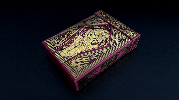 Asura Deluxe (Red) Playing Cards-SALE