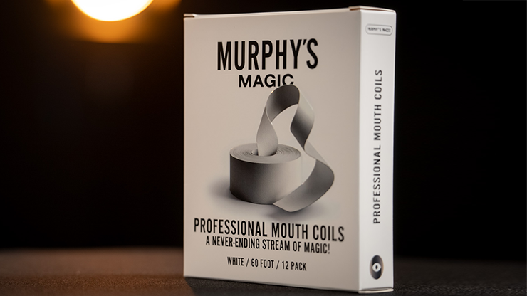 Professional Mouth Coils 60ft white (12pk) by Murphy's Magic-SALE