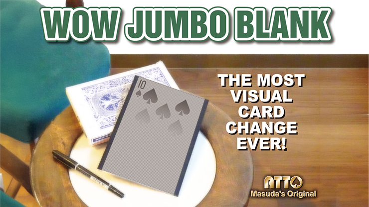 WOW JUMBO BLANK by Katsuya Masuda-SALE