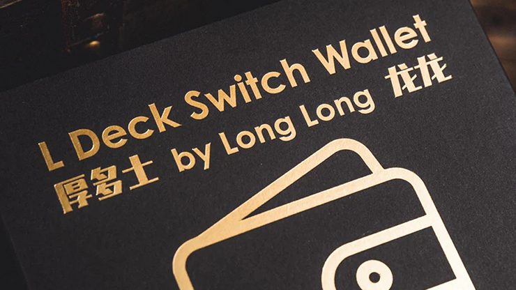 L Deck Switch Wallet by Long Long & Bacon Magic-SALE