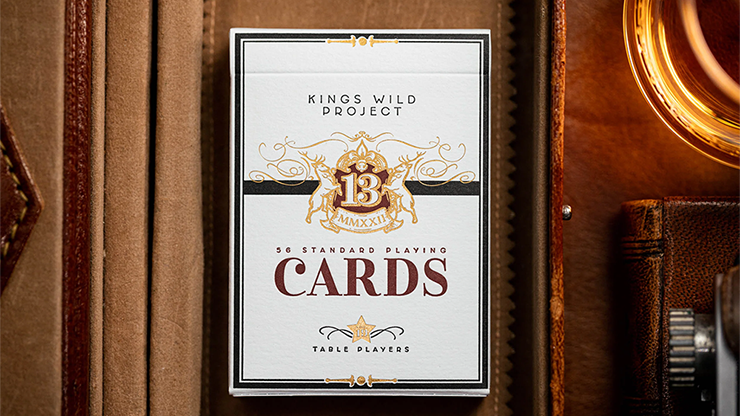 Limited No.13 Table Players Vol.19 Playing Cards by Kings Wild Project-SALE