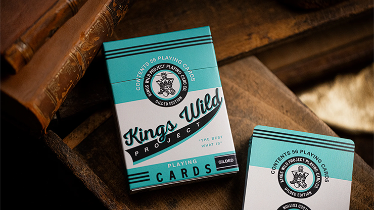 Gilded No.13 Table Players Vol.38 Playing Cards by Kings Wild Project-SALE