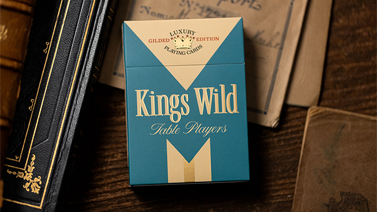 Gilded No.13 Table Players Vol.42 Playing Cards by Kings Wild Project-SALE