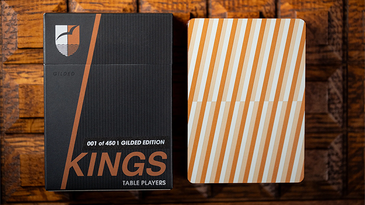 Gilded No.13 Table Players Vol.44 Playing Cards by Kings Wild Project-SALE
