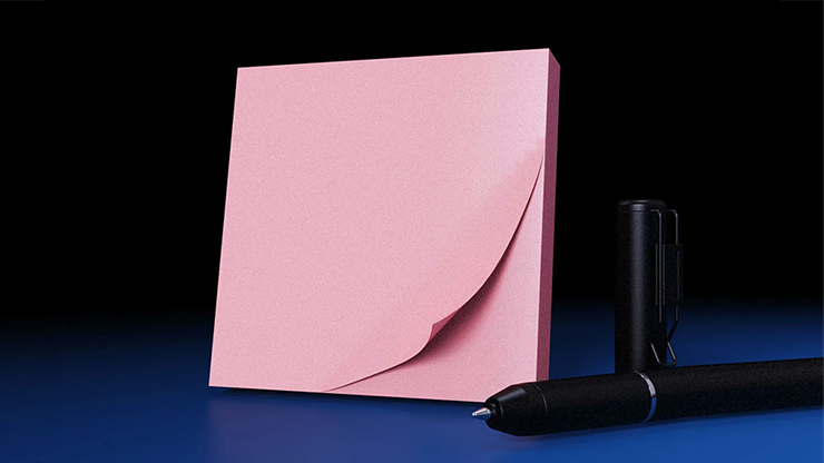 The Iarvel Magic Post-It Pad (Red) by Iarvel Magic-SALE
