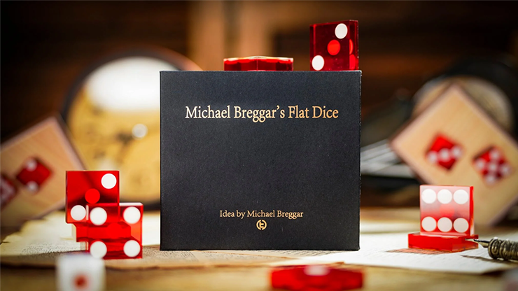 Michael Breggar's Flat Dice by TCC Magic-SALE