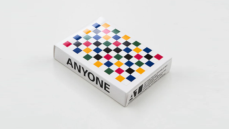 Multi Checkerboard ANYONE Playing Cards-SALE