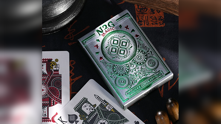 COIPIX (Green) Playing Cards by N2G-SALE