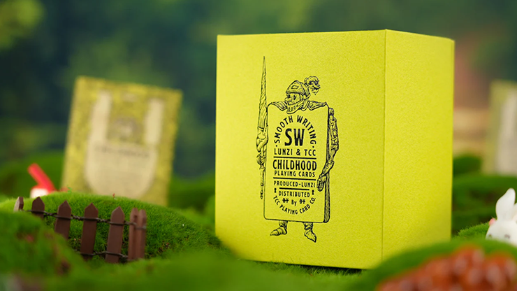 Childhood Playing Cards (Half Brick Standard  + Gilded ) by TCC & Lunzi-SALE
