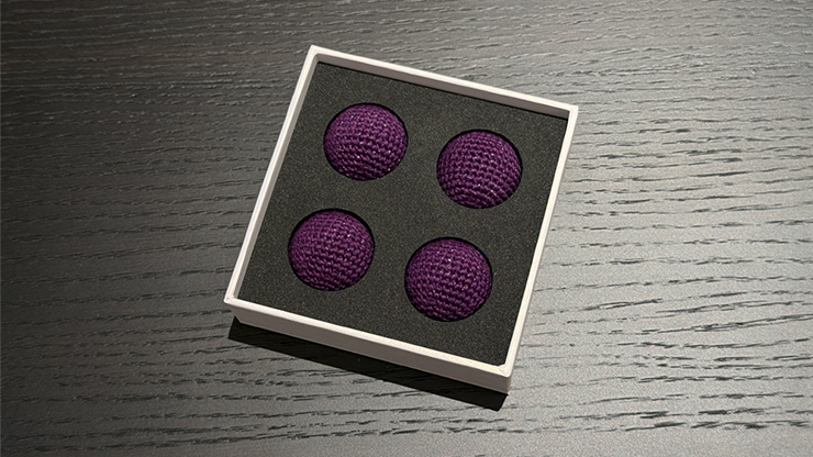 Shining Crochet Balls (Dark Purple) by JT Magic-SALE