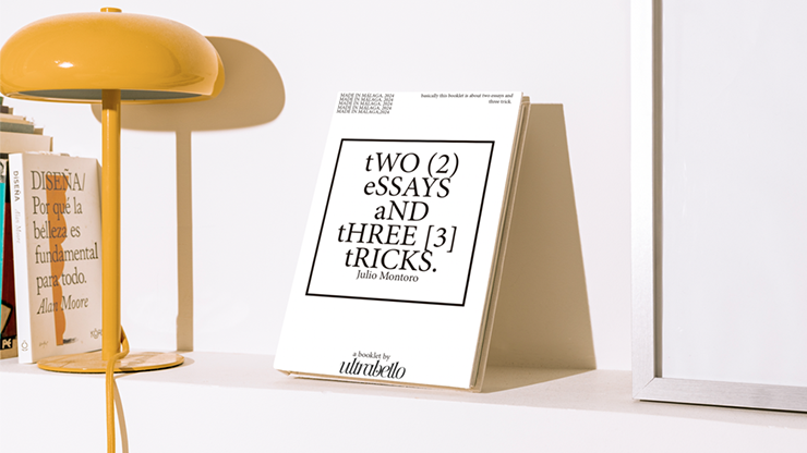 tWO (2) eSSAYS aND tHREE [3] tRICKS. by Julio Montoro (English)-SALE