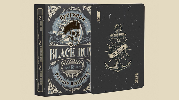 Black Rum Playing Cards-SALE