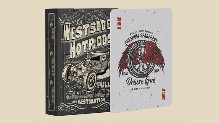 Westside Hotrods Playing Cards-SALE